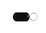 Load image into Gallery viewer, Black Titanium Key ring