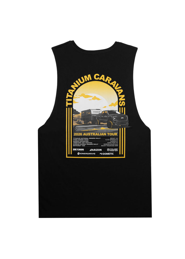 Titanium Caravans Australian Tour Men's Tank