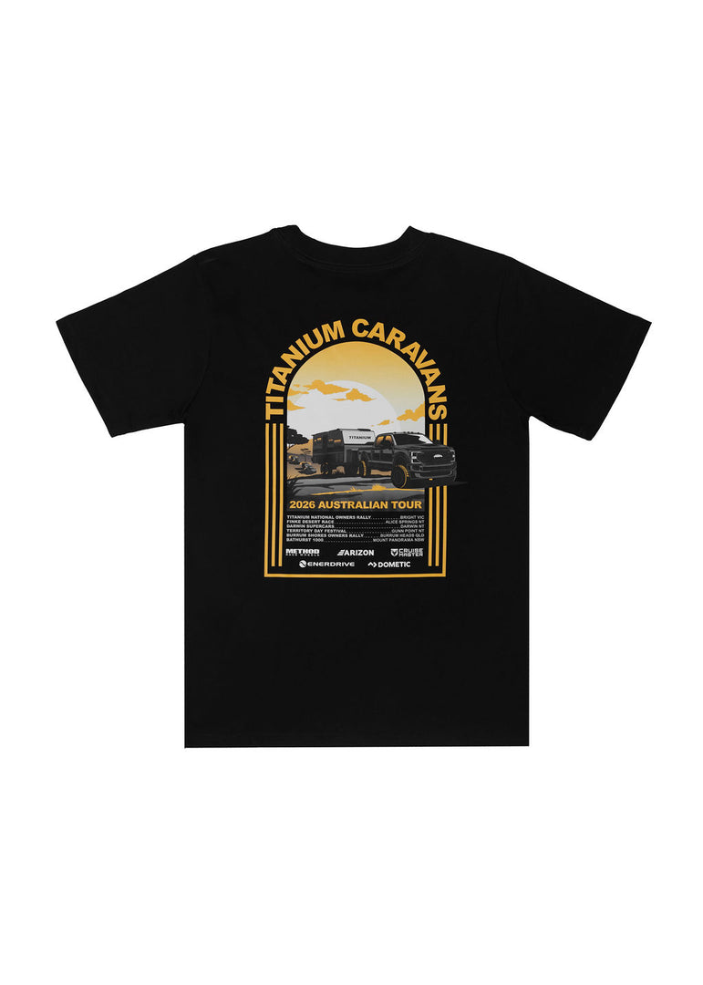 Titanium Caravans Australian Tour Womens Tee
