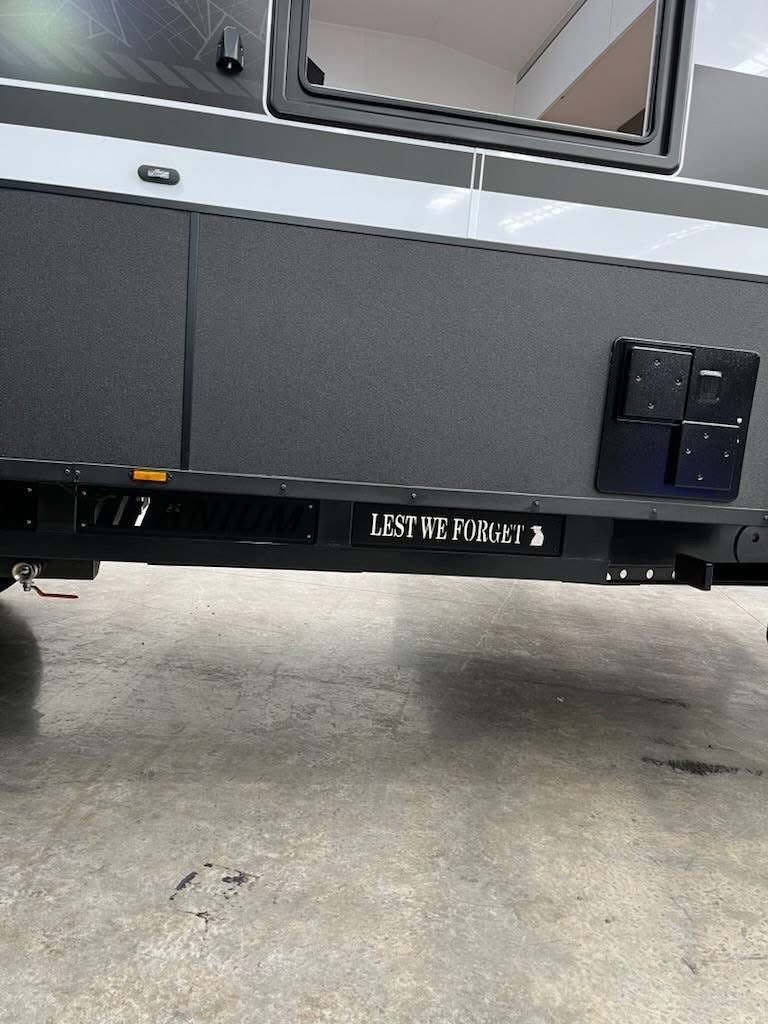 ANZAC Edition Customer Chassis Plate