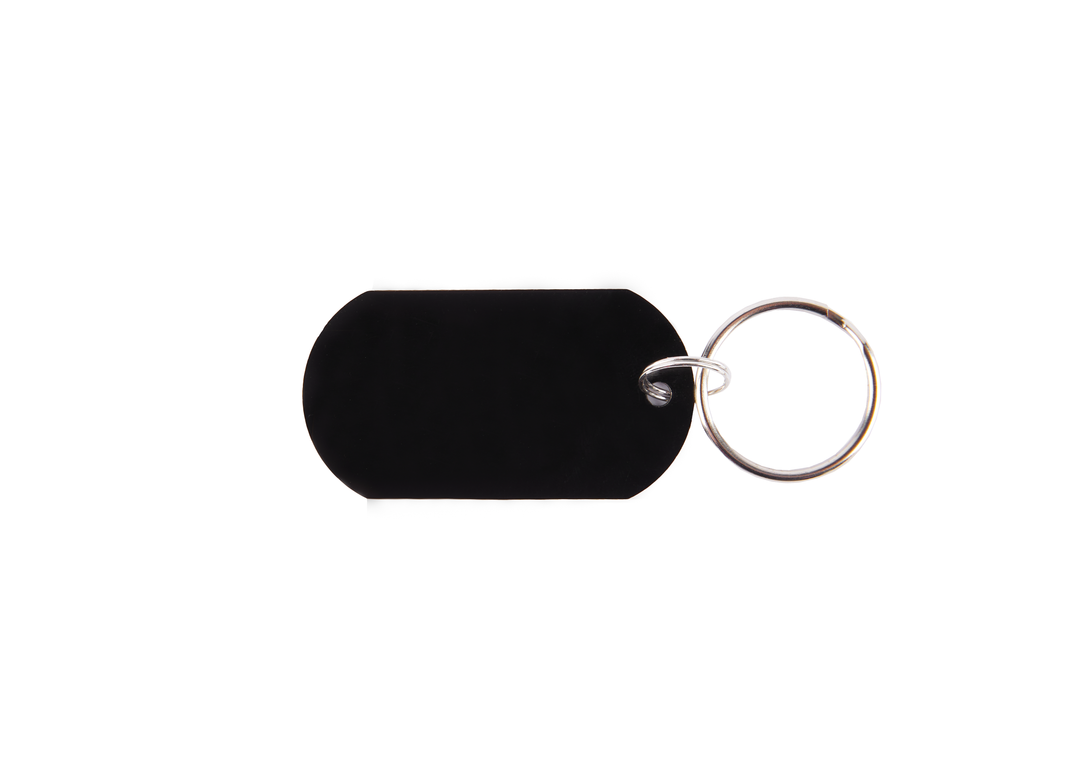 Black Titanium Key ring