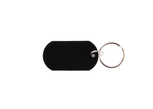 Load image into Gallery viewer, Black Titanium Key ring
